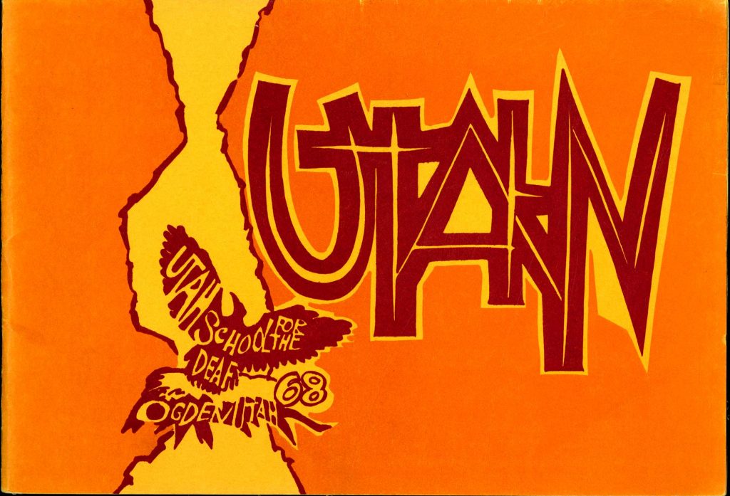 Utahn 1968 yearbook cover
