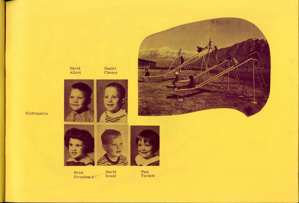 Yearbook page, Utahn 1968