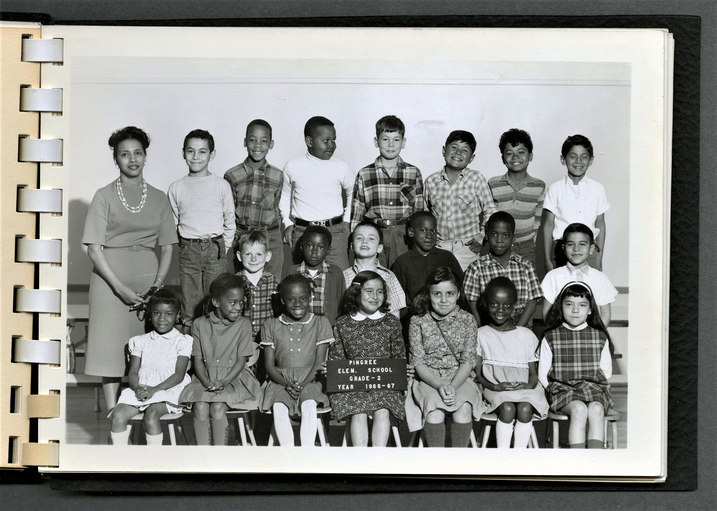 To show a 2nd grade class from the 1966-67 school year.